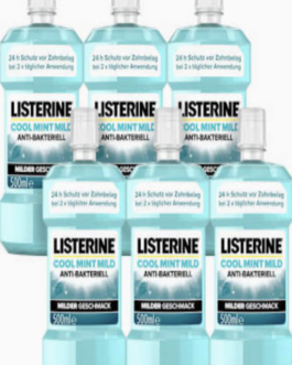 Lot Bains de Bouche Antiseptique